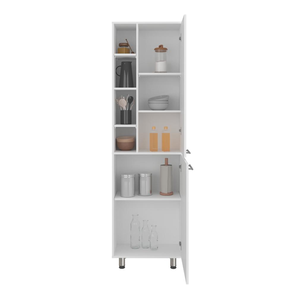 Alacena Burton, Kronos Blanco, con amplios espacios para almacenamientos ZF