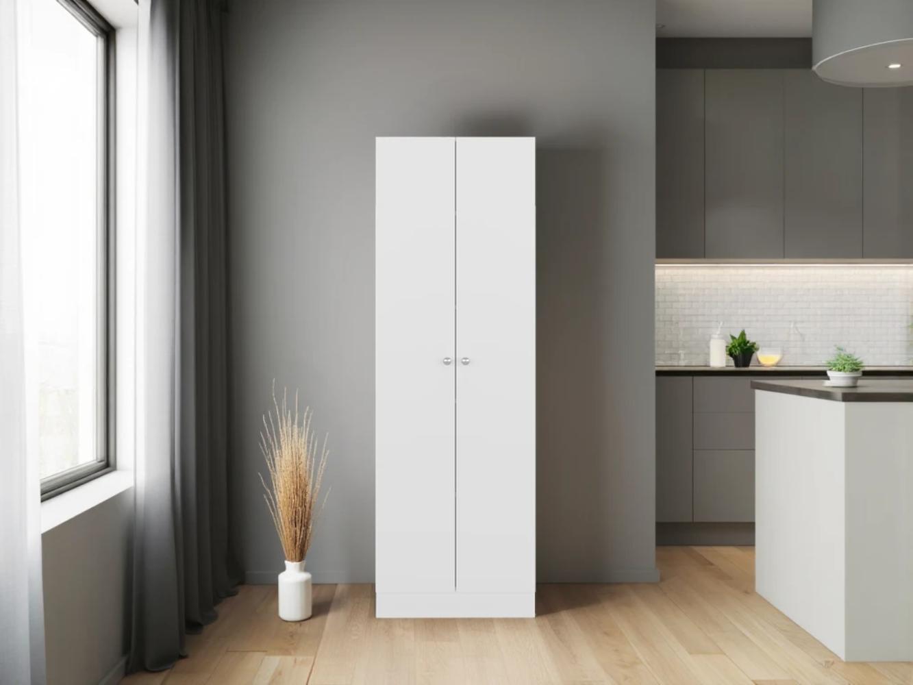 Alacena Pantry,  Blanco Duqueza, con amplios espacios para almacenamiento ZF