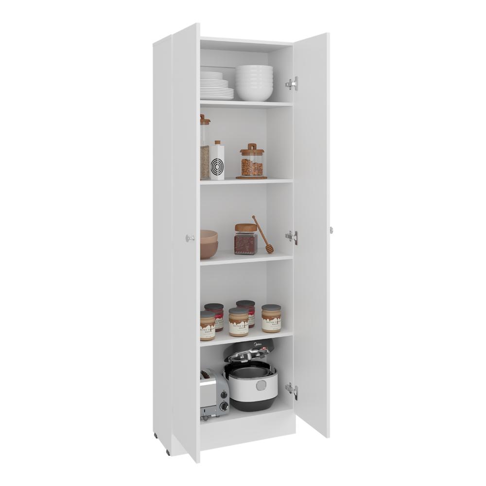 Alacena Pantry,  Blanco Duqueza, con amplios espacios para almacenamiento ZF