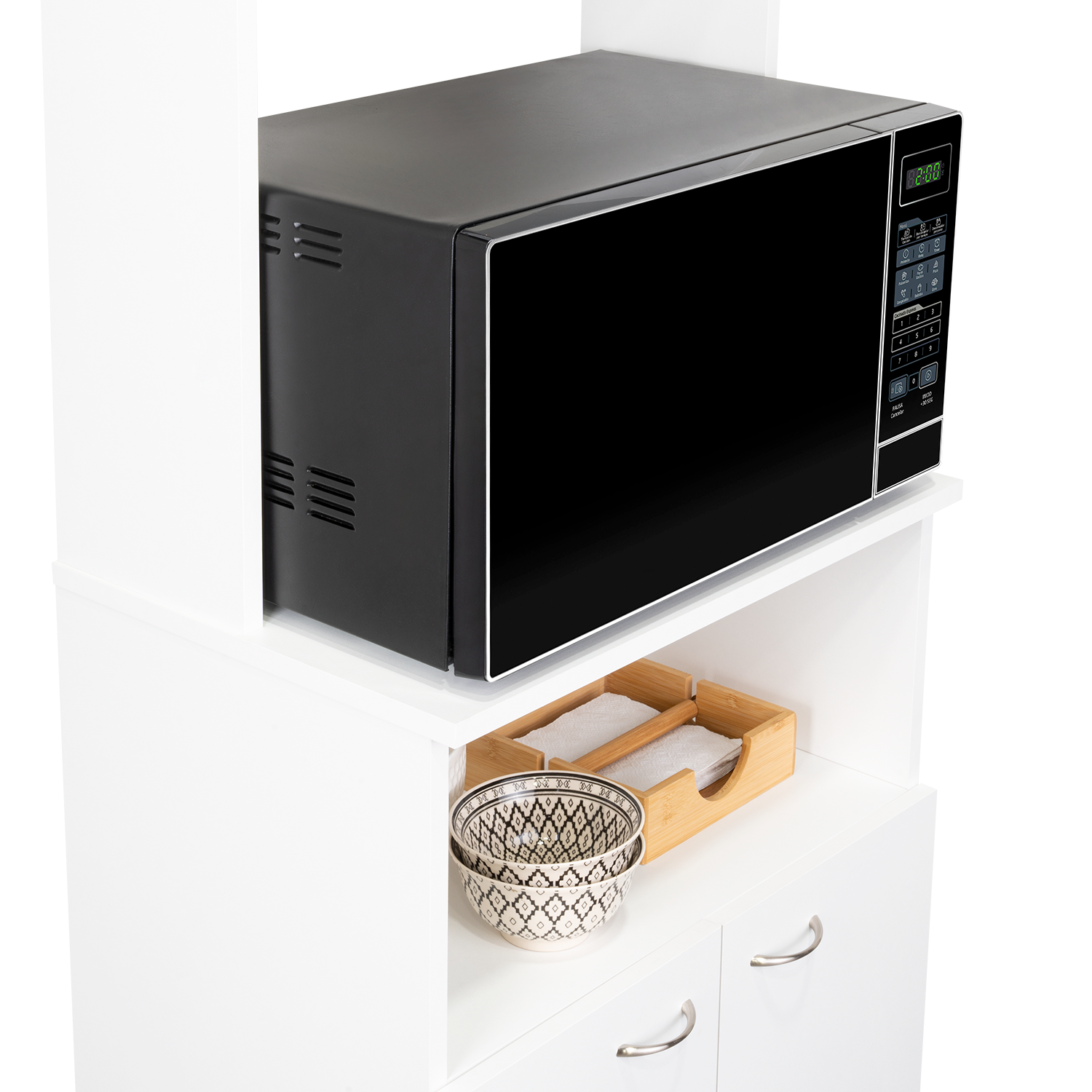 Mueble Multiusos Fenix, Blanco, con Gran Capacidad de Almacenamiento