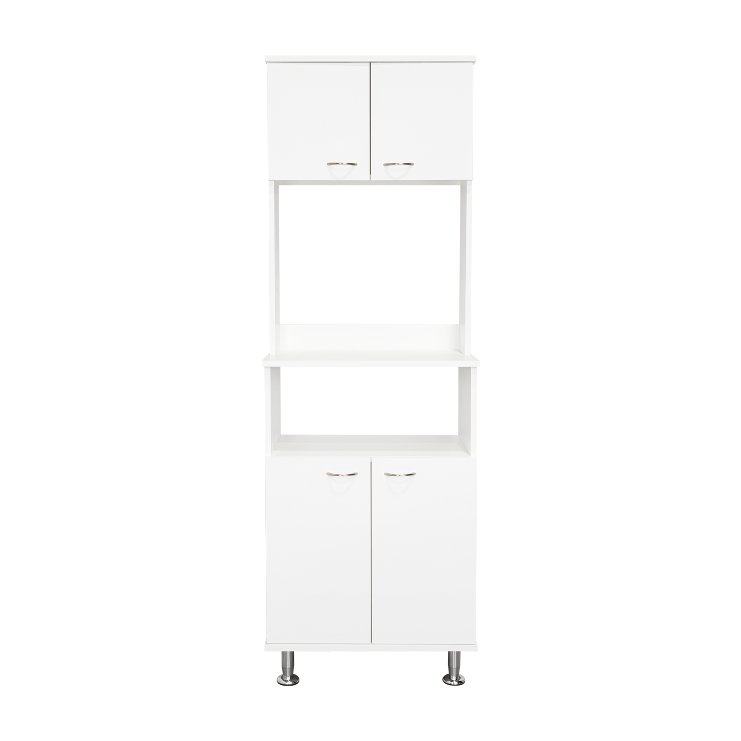 Mueble Multiusos Fenix, Blanco, con Gran Capacidad de Almacenamiento