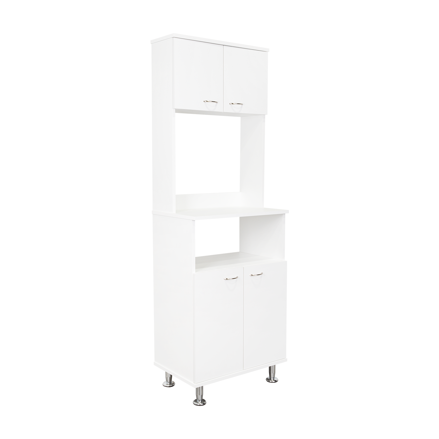 Mueble Multiusos Fenix, Blanco, con Gran Capacidad de Almacenamiento