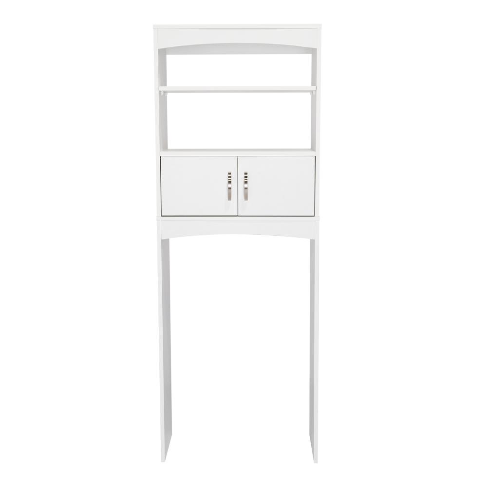Gabinete de Baño Sabik, Blanco, Con Puertas Batientes Y Entrepaño Móvil
