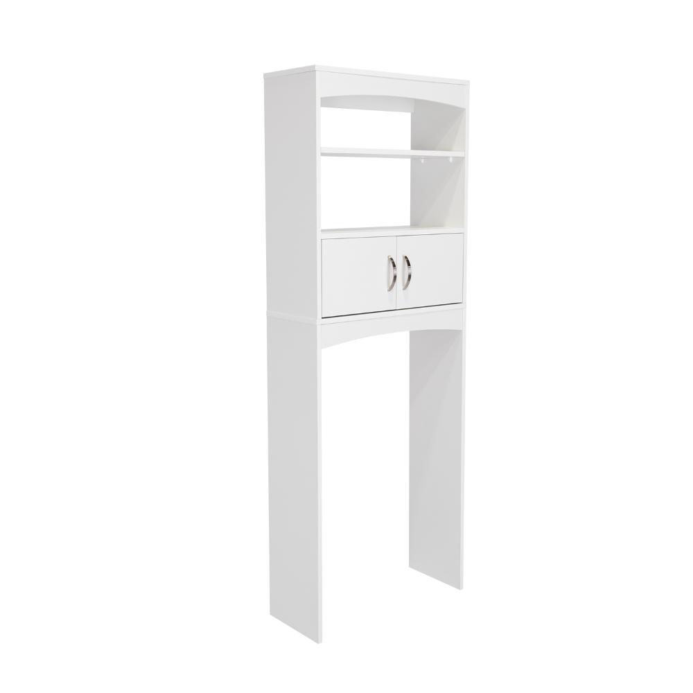 Gabinete de Baño Sabik, Blanco, Con Puertas Batientes Y Entrepaño Móvil