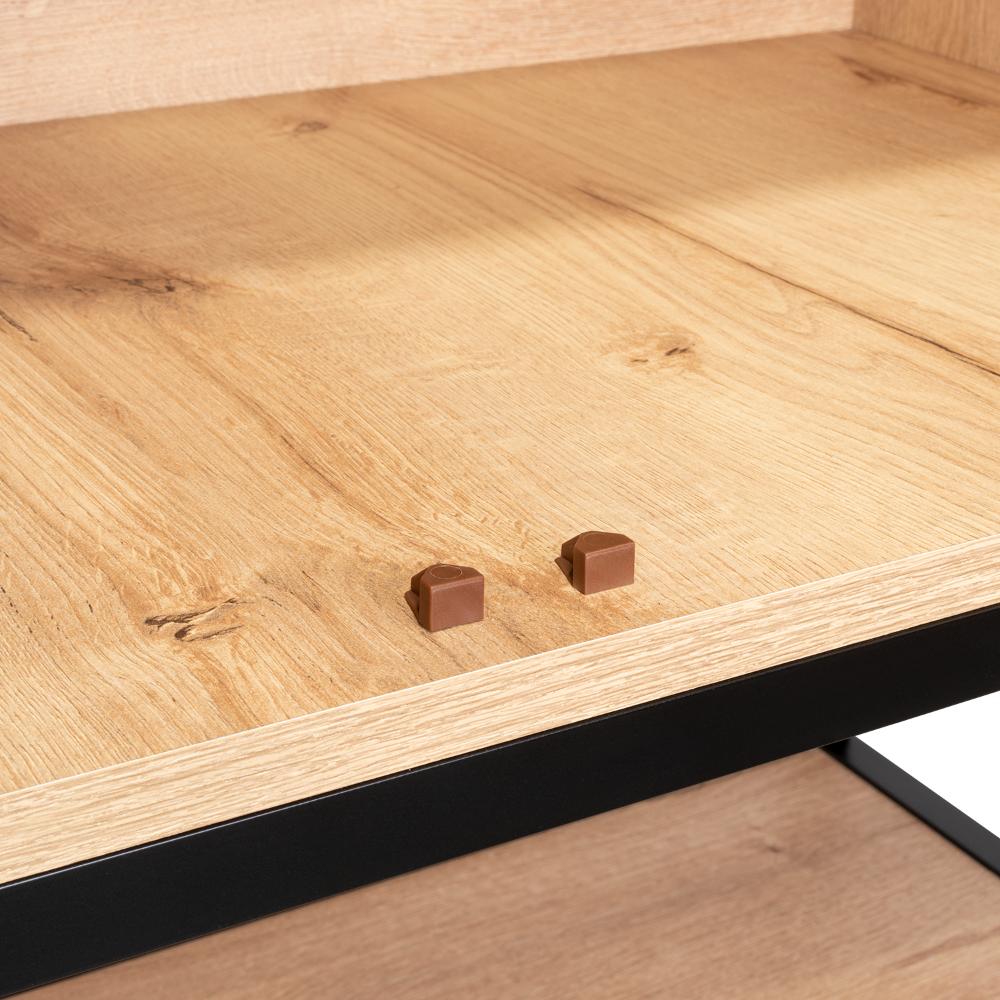 Closet Alma, Café Claro, Con Dos Entrepaños Inferiores