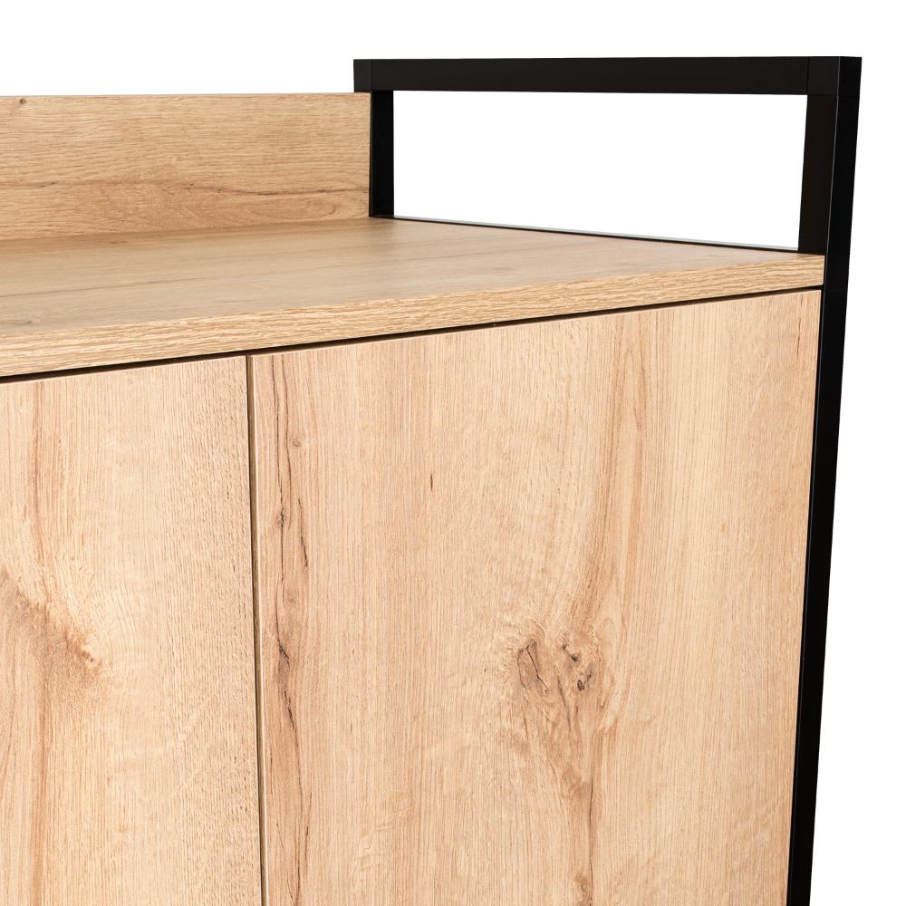 Closet Alma, Café Claro, Con Dos Entrepaños Inferiores