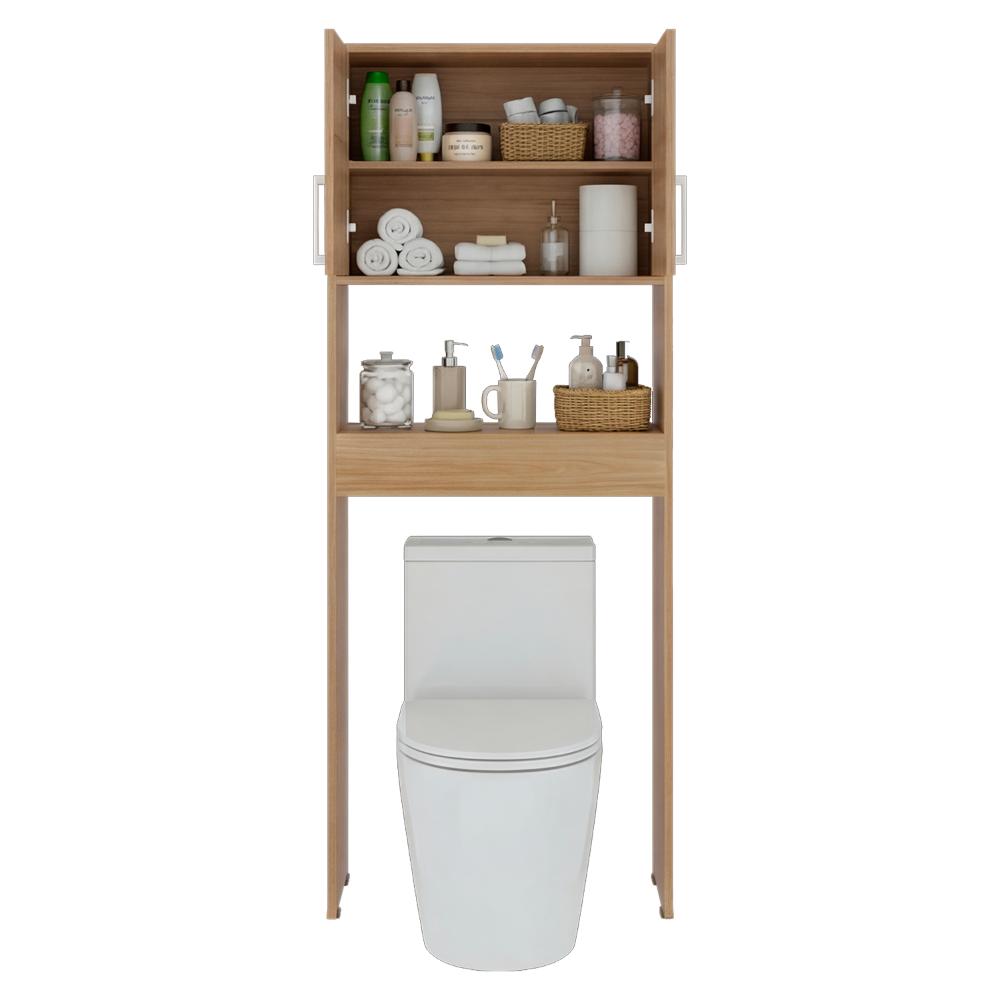 Gabinete de Baño Apolis, Fresno Europeo, Ideal Para Ahorrar Espacio X2