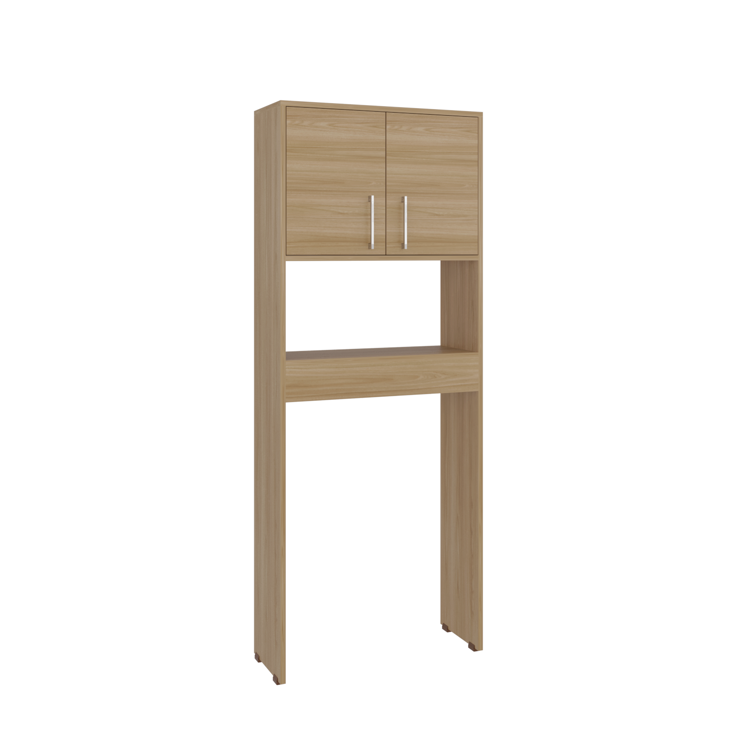Gabinete de Baño Apolis, Fresno Europeo, Ideal Para Ahorrar Espacio
