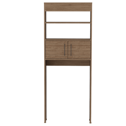 Gabinete de Baño Oporto, Miel, ahorrador de espacio X2