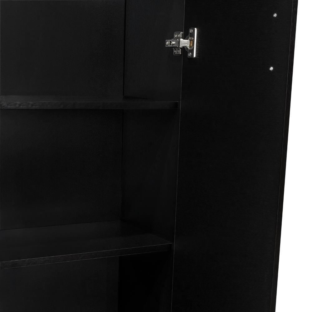 Alacena Barlovento, Wengue, Cuenta con Cinco Entrepaños y Dos Puertas Batientes ZF