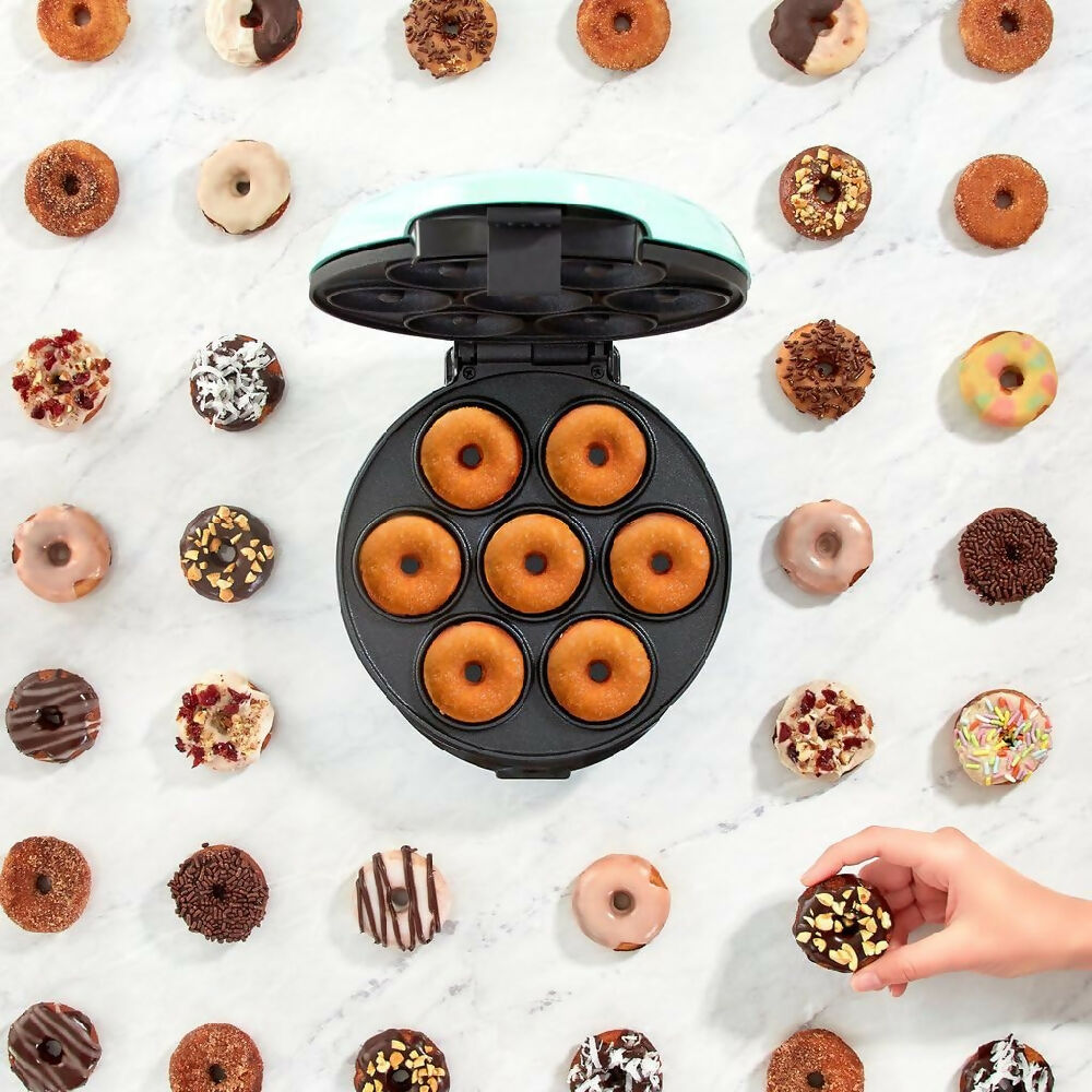 Máquina Para Hacer Donas Eléctrica Antiadherente Hace 7 Donas