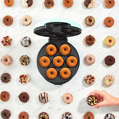 Máquina Para Hacer Donas Eléctrica Antiadherente Hace 7 Donas