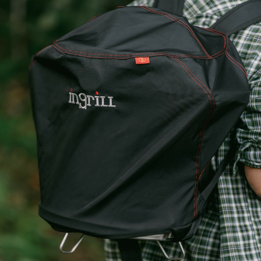 Forro intemperie tipo mochila para Ahumador Mini