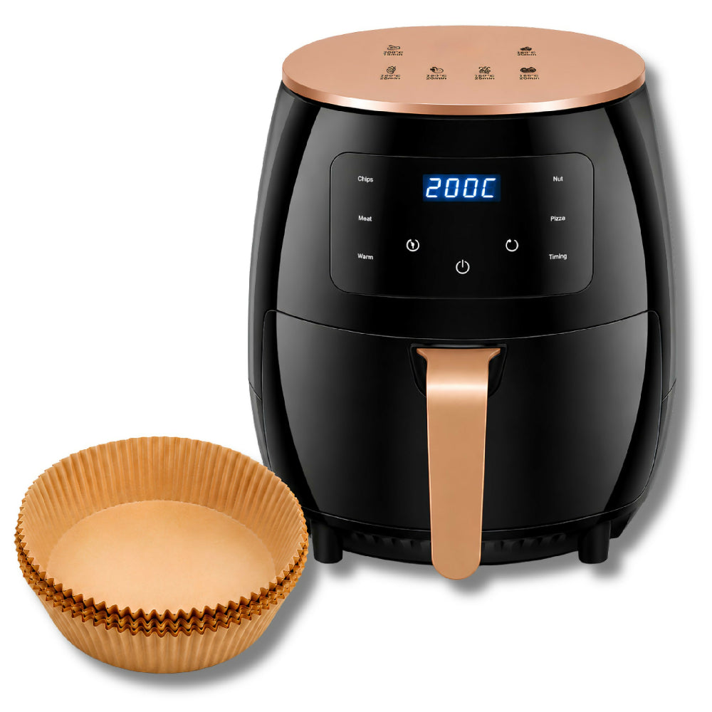 Freidora De Aire 10 Litros XL + Obsequio 100 Papeles Para Air Fryer