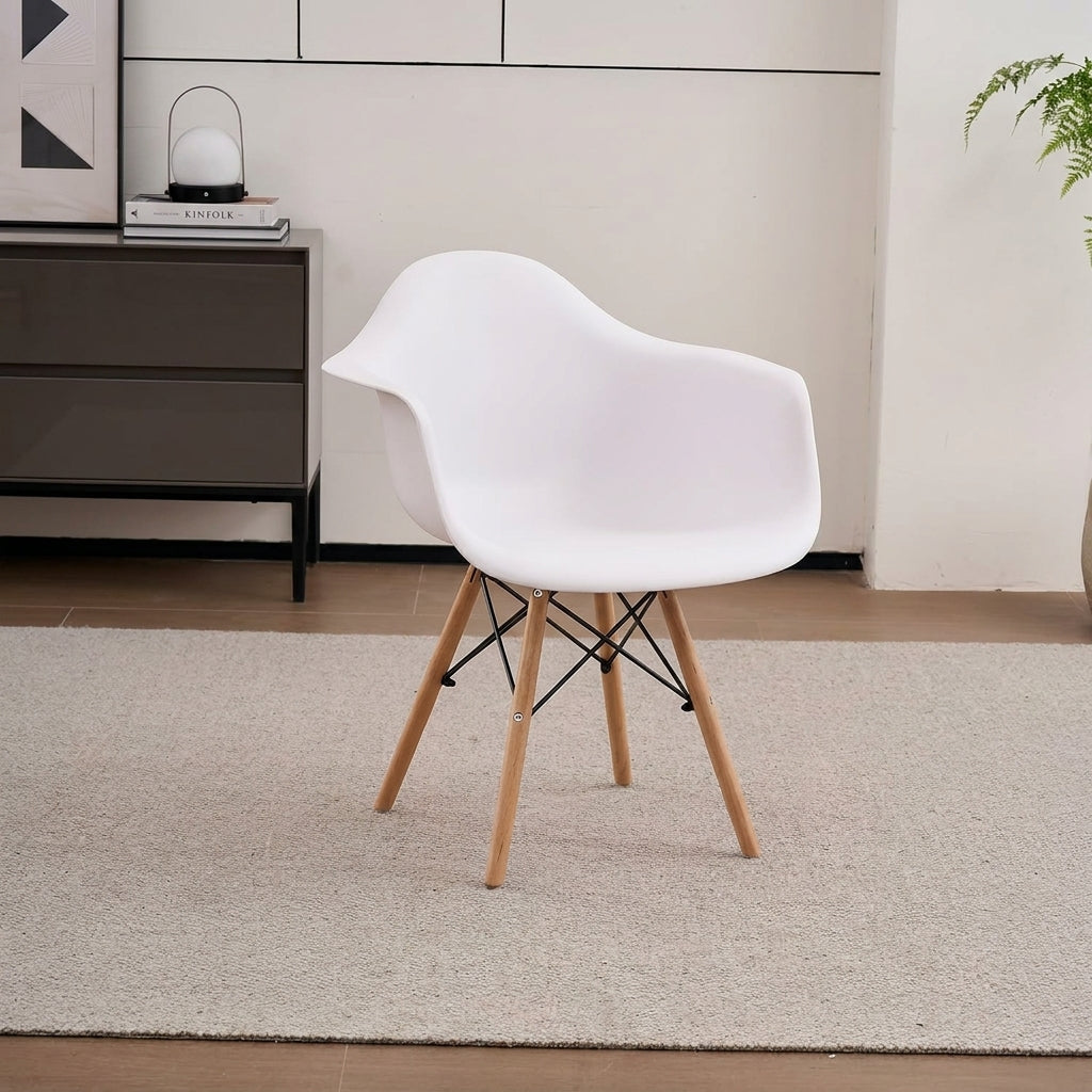 Combo Encanto, Incluye una Mesa y 4 Sillas Color Blanco