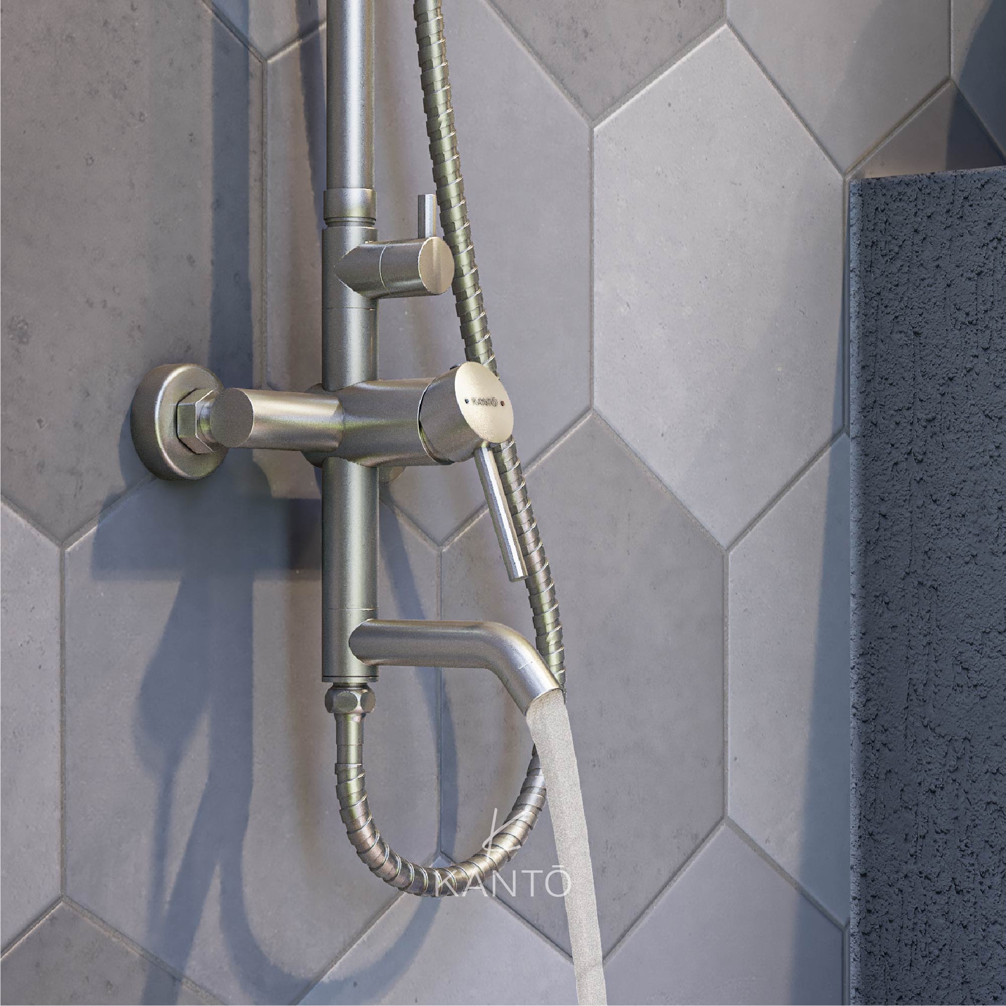 Columna de Ducha Advance Stainless Steel