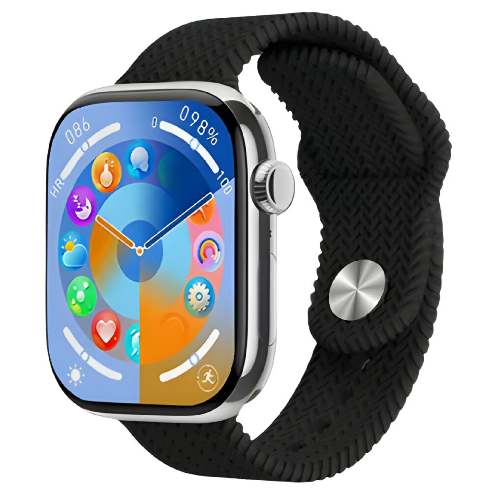 Smartwatch H10 Plus Mobulaa Bluetooth Reloj Inteligente Deportivo Con Frecuencia Cardíaca, Notificaciones Y Batería Duradera