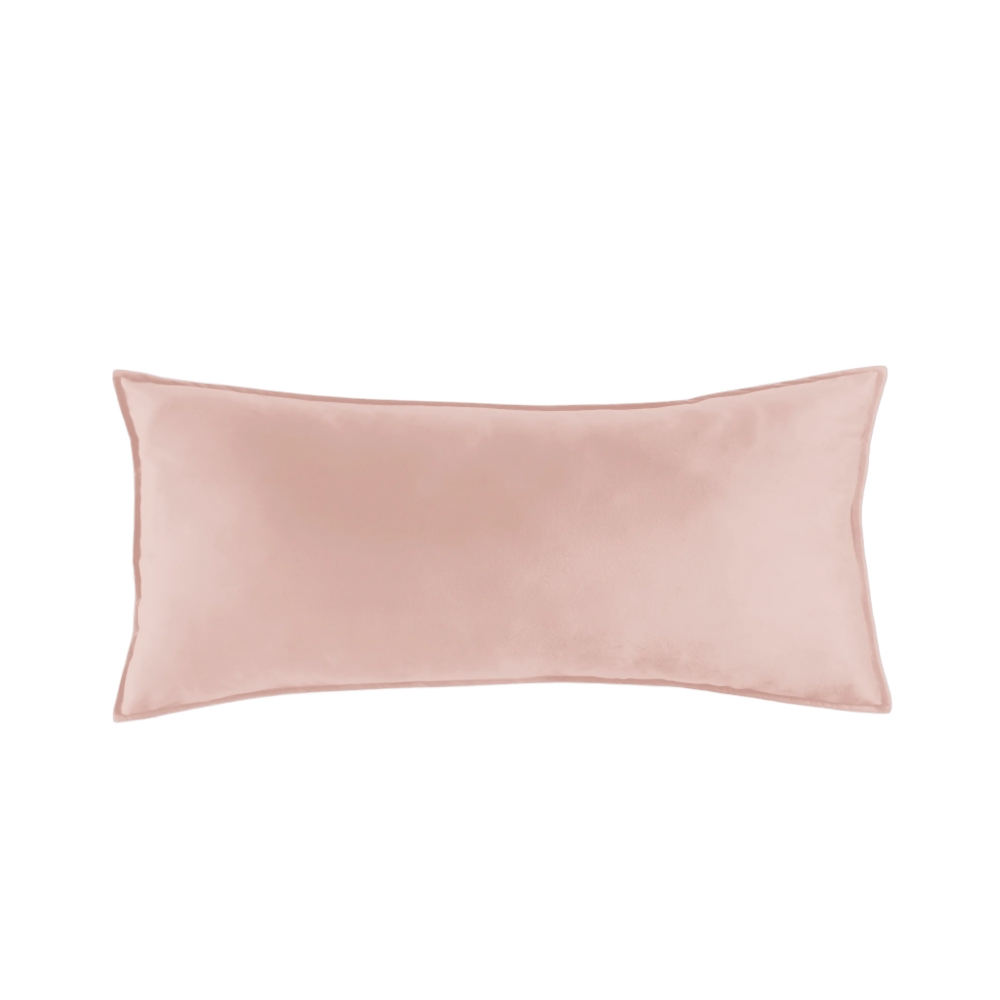 Funda Almohada Rosa Velvet, King de 94 x 46 cm