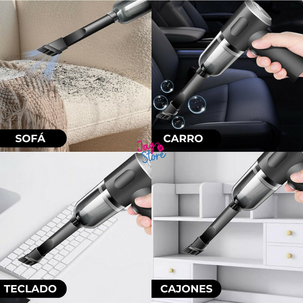 Aspiradora Recargable Portátil Sopladora 2en1