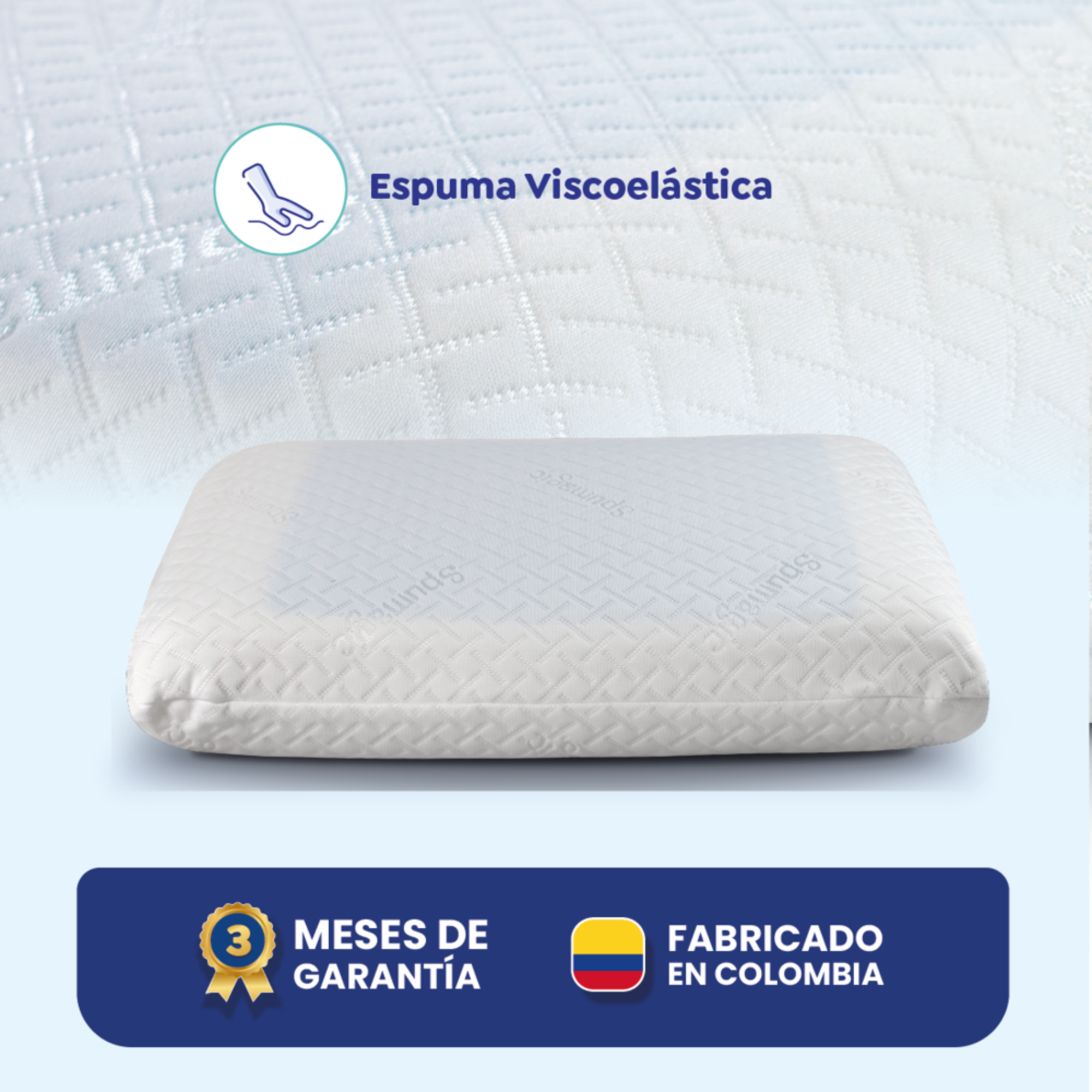 Almohada Spumagic Classic Gel Marca Fantasia