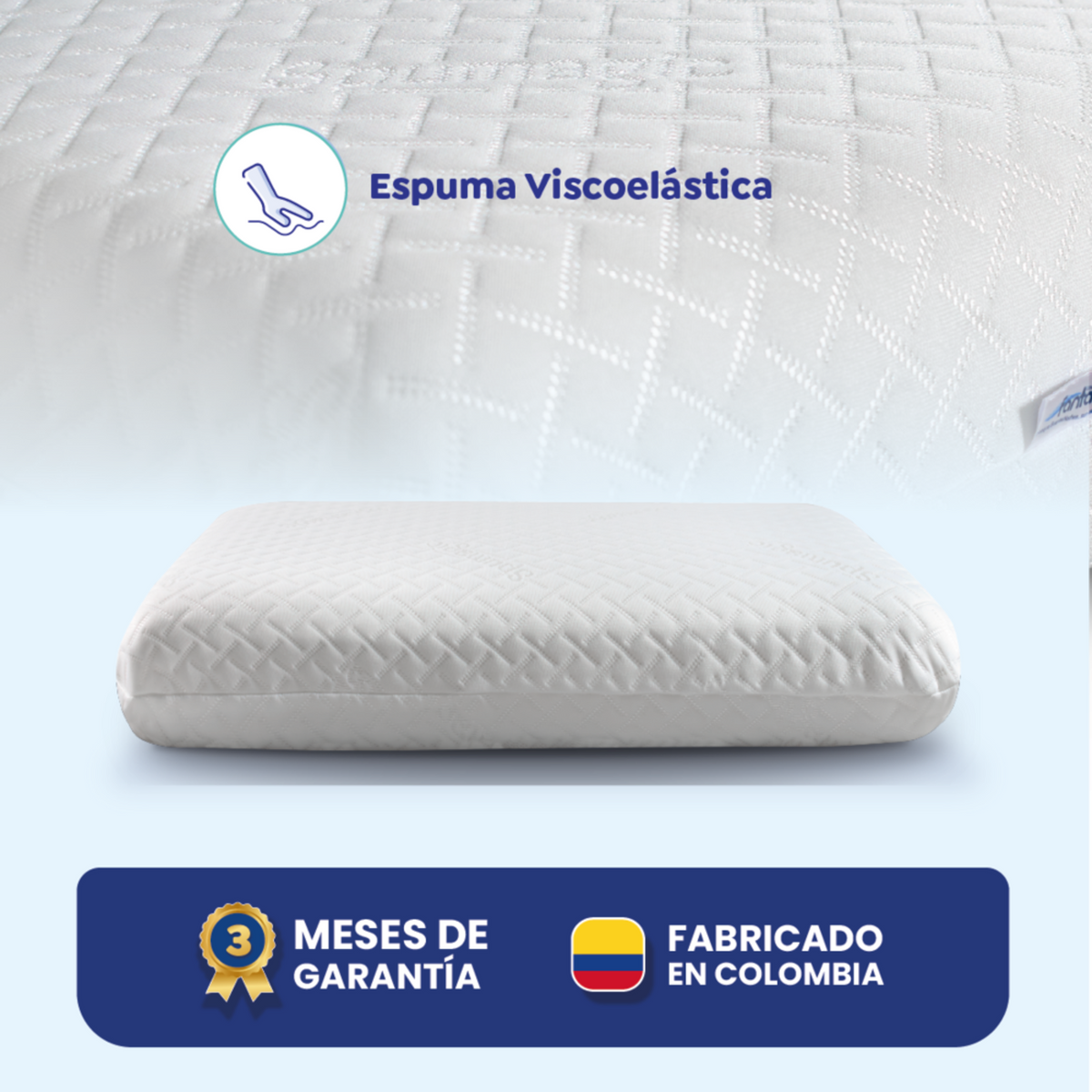 Almohada Spumagic Hybrid Plus Marca Fantasia Marca Fantasía