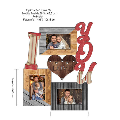 triptico Ref i love you ficha tecnica