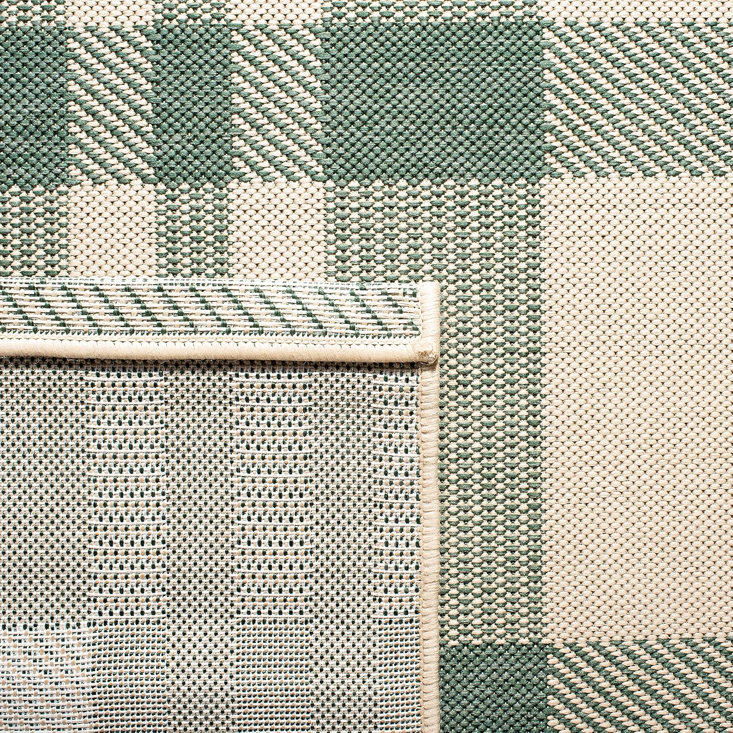 SAFAVIEH Courtyard Collection CY6201 - Tapete a cuadros para interiores y...