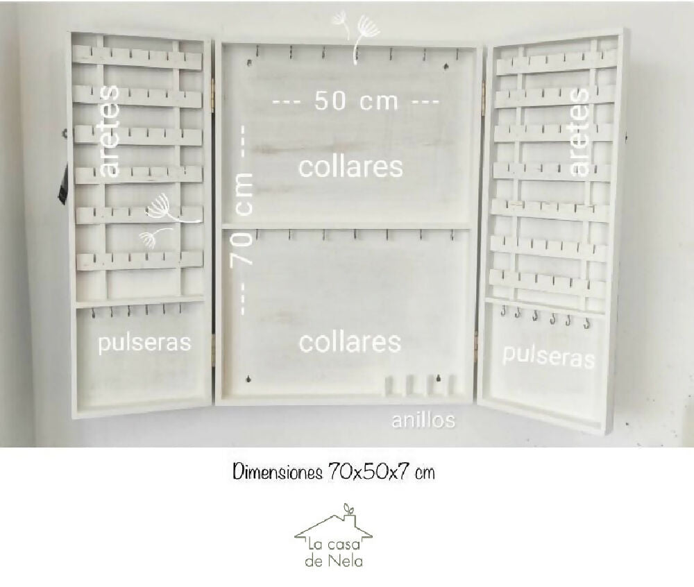 Distribución organizador mediano 70x50x7 opción 1