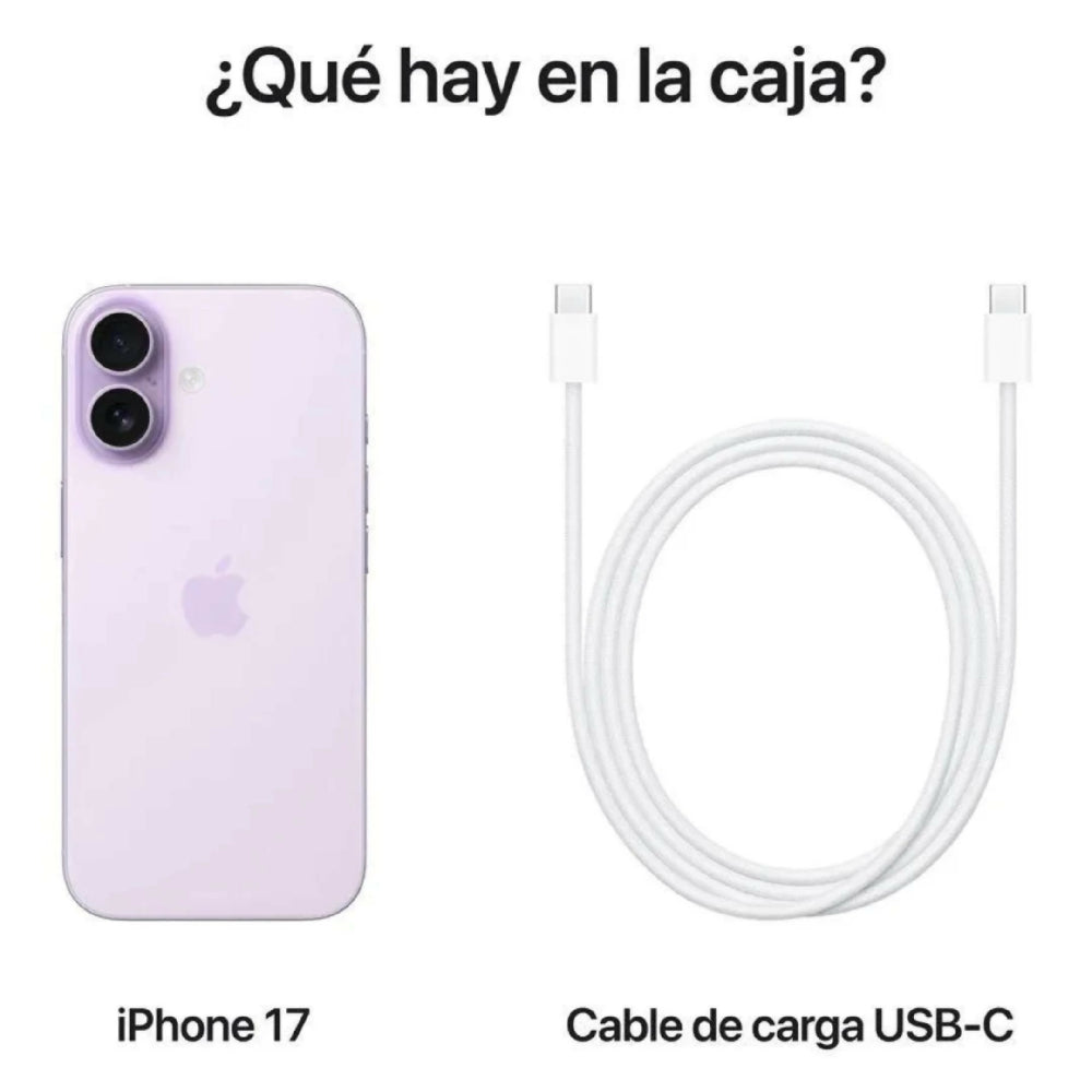 Celular Smartphone iPhone 17 256GB Almacenamiento Solo E-Sim Conectividad 5G Ultra Rosado
