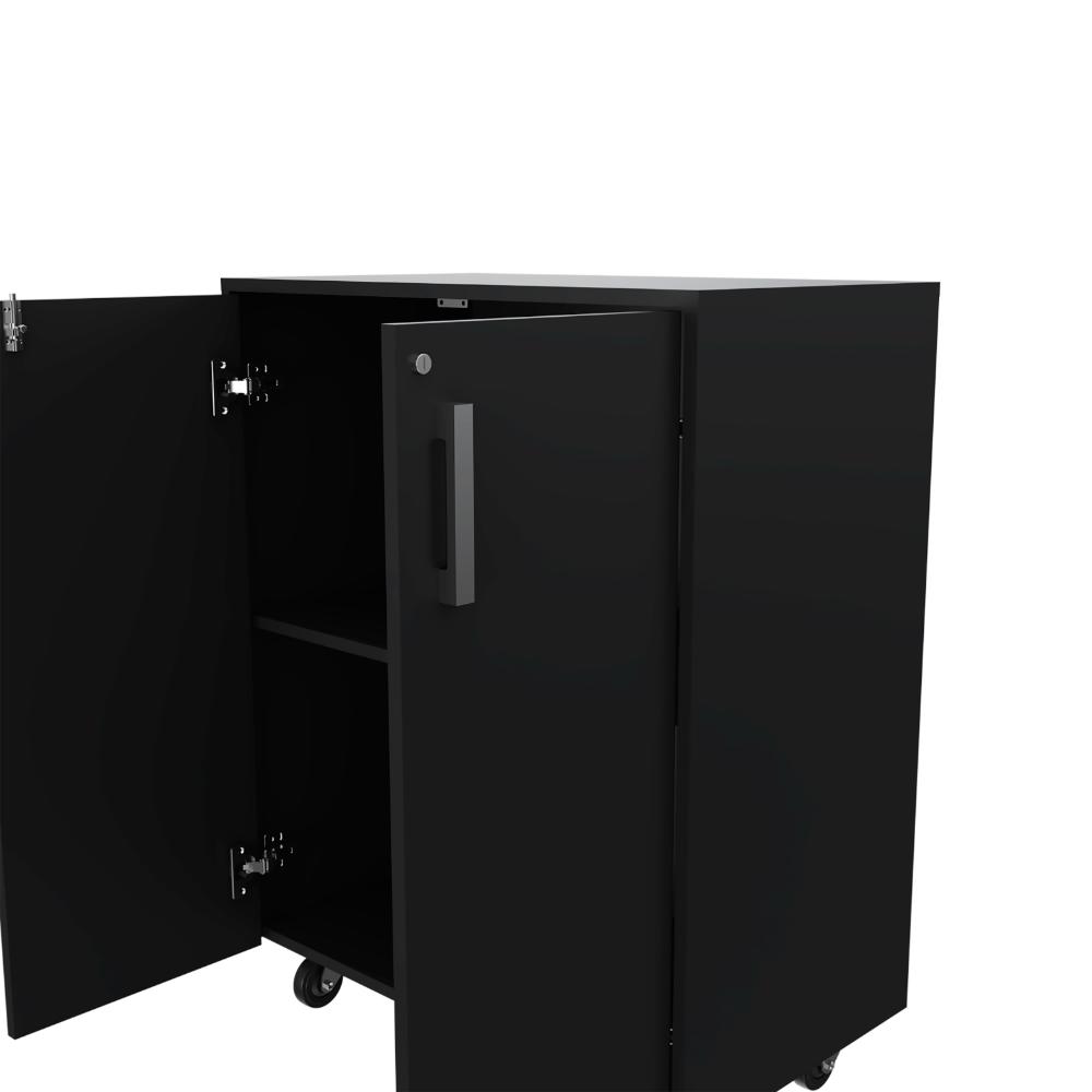 Organizador para Garaje Based, Wengue, con cerradura y llave para puerta ZF