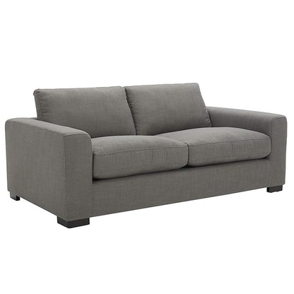 Sofá King 3 puestos Gris tela anti fluidos 200x90x80