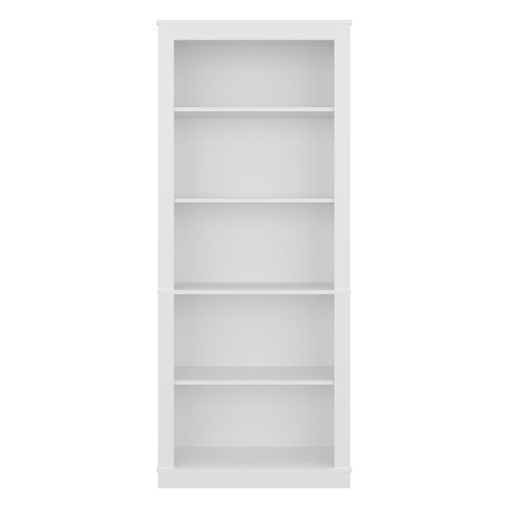 Biblioteca Clasica, Blanco, Con tres entrepaños y de fácil instalación ZF