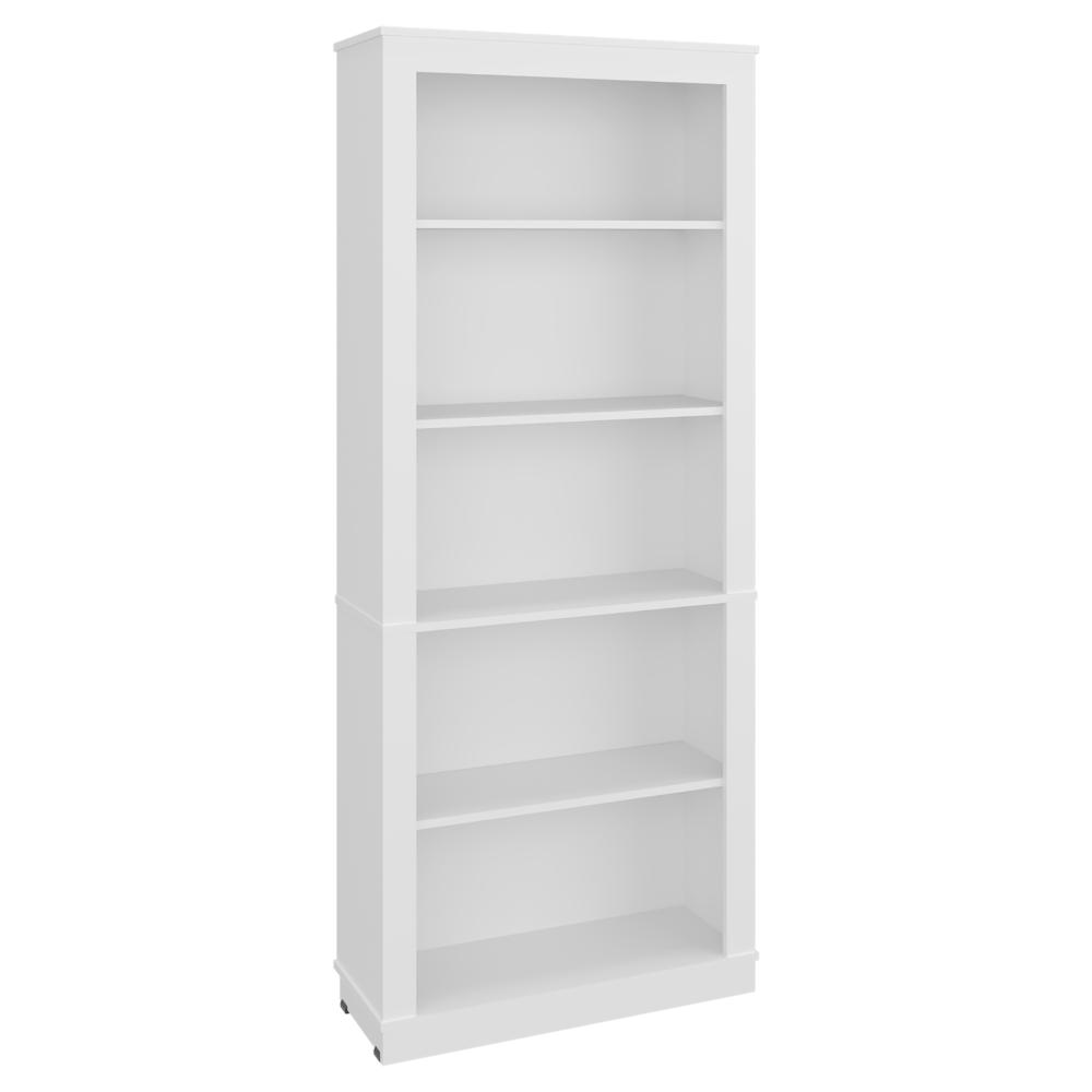 Biblioteca Clasica, Blanco, Con tres entrepaños y de fácil instalación ZF