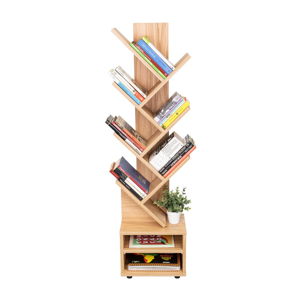 Biblioteca Kings, Fresno Europeo, con Múltiples Espacios para Ubicar Objetos Decorativos
