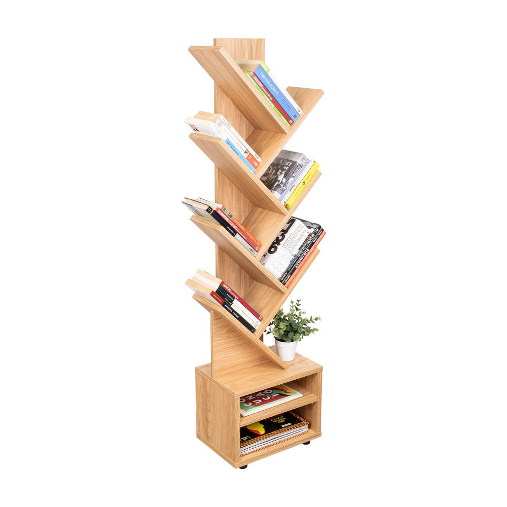 Biblioteca Kings, Fresno Europeo, con Múltiples Espacios para Ubicar Objetos Decorativos