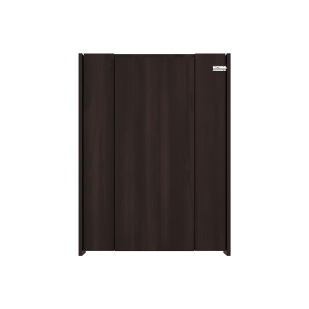 Mesa Auxiliar Vetta, Kronos Nogal, para Empotrar a la Pared y Amplia Superficie ZF