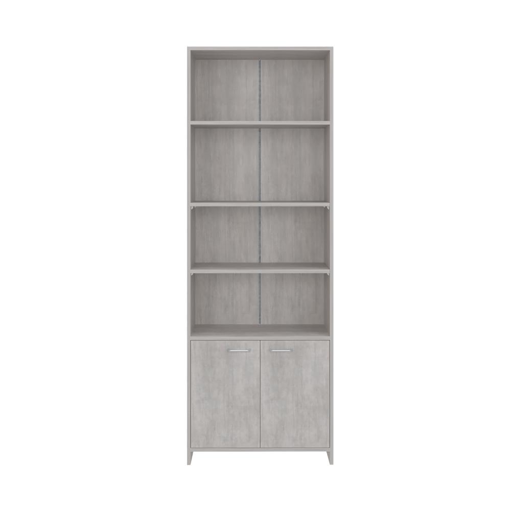 Biblioteca Milán, Agata, con Dos Puertas Abatibles y Cuatro Entrepaños ZF