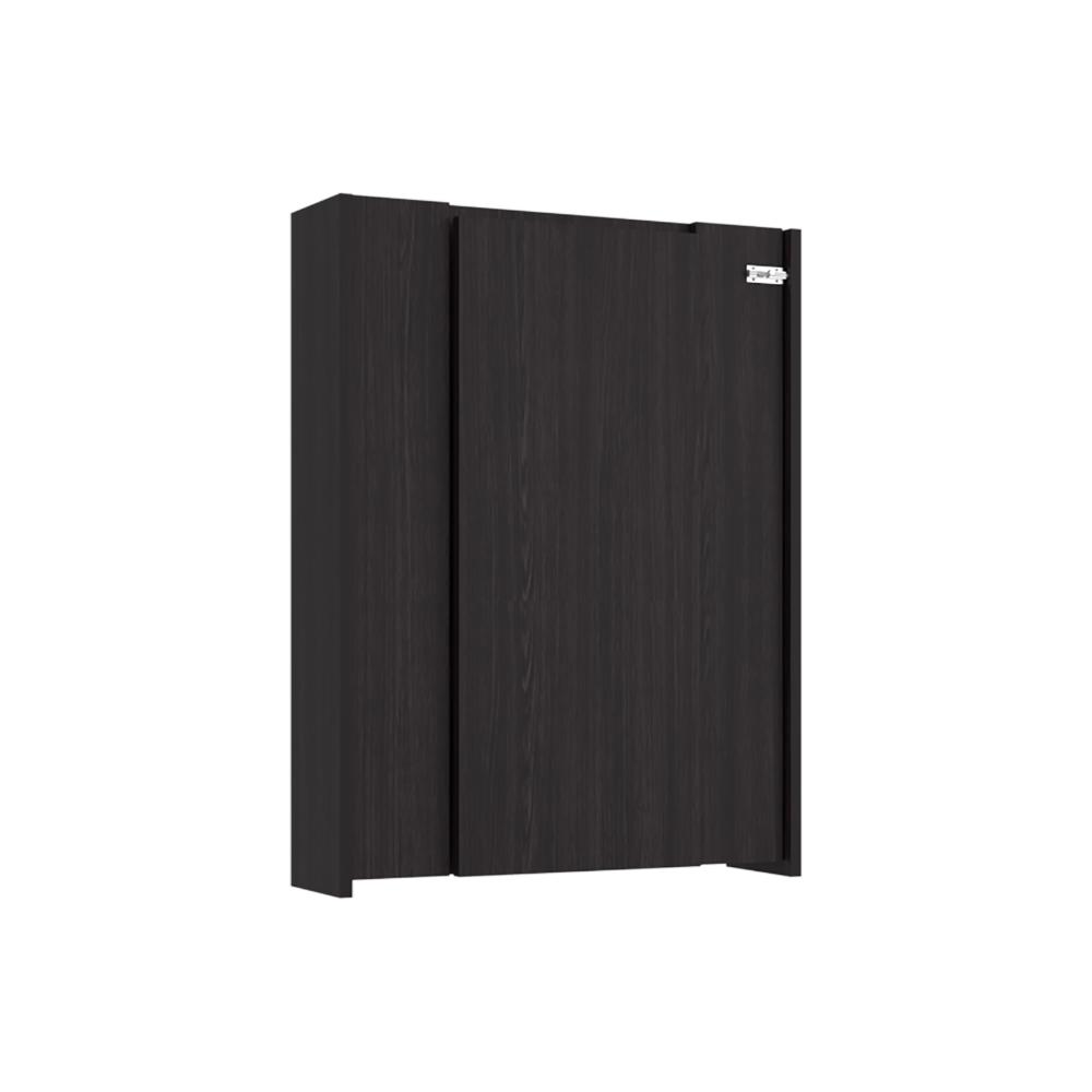Mesa Auxiliar Vetta, Kronos Wengue, para Empotrar a la Pared y Amplia Superficie ZF