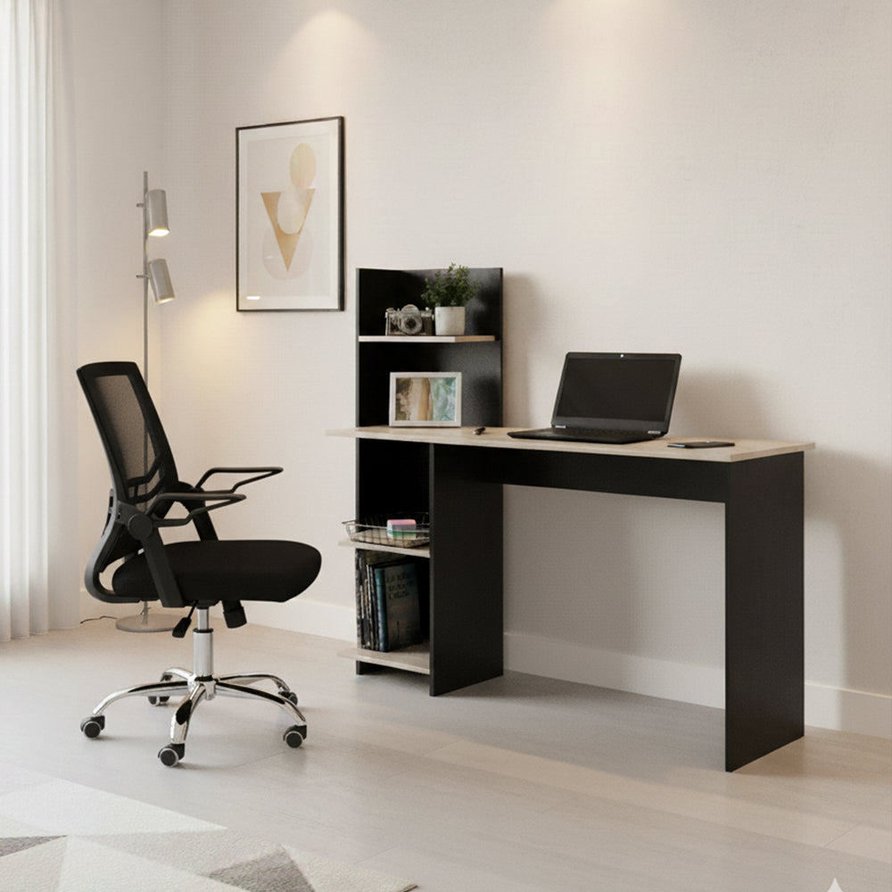Combo para Oficina Orvik, Incluye Escritorio y Silla de Escritorio
