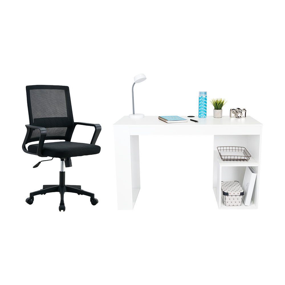 Combo para Oficina Auralis, Incluye Escritorio y Silla de Escritorio