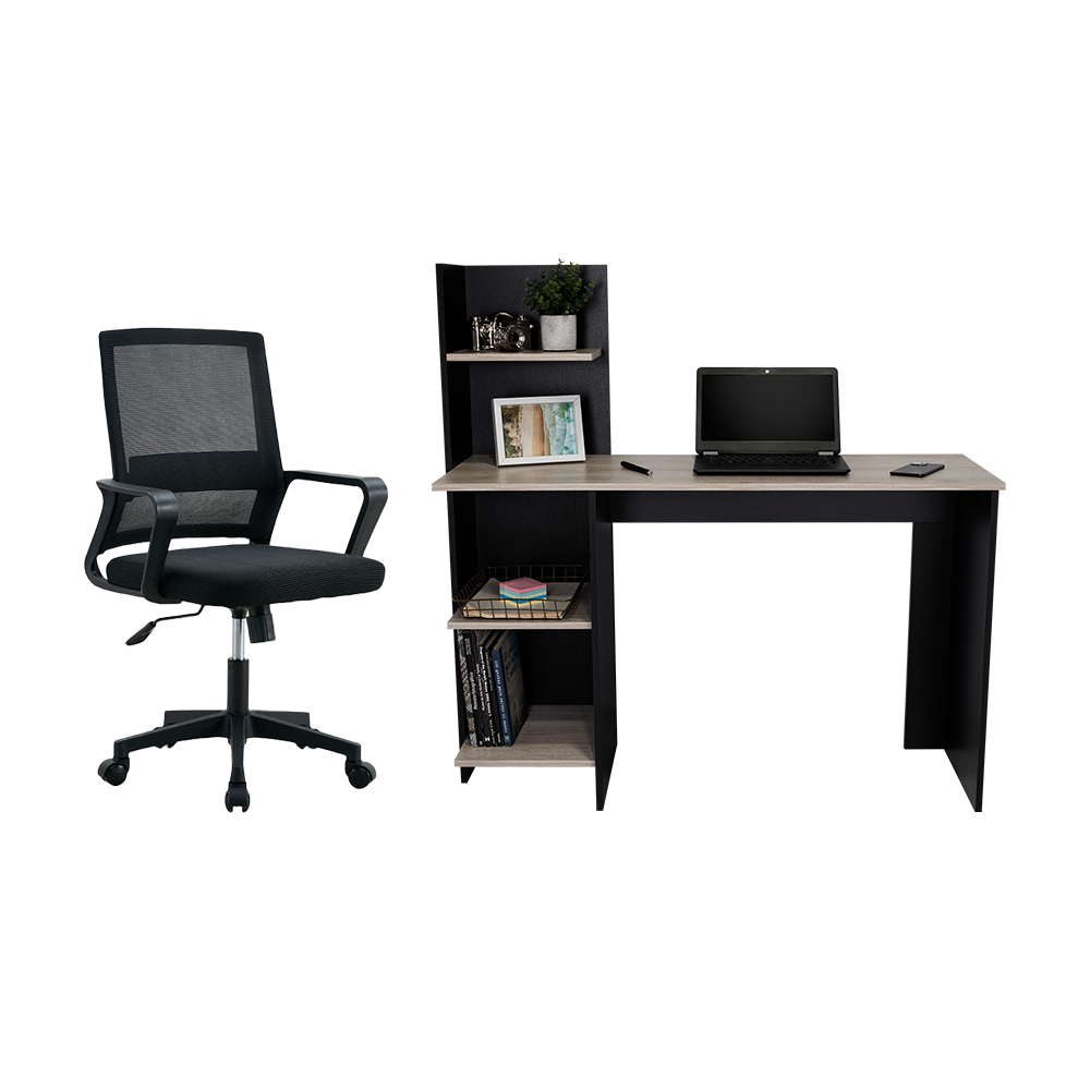 Combo para Oficina Kairo, Incluye Escritorio y Silla de Escritorio