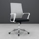 Silla de Escritorio Vertex, Gris, ergonómica con reposabrazos