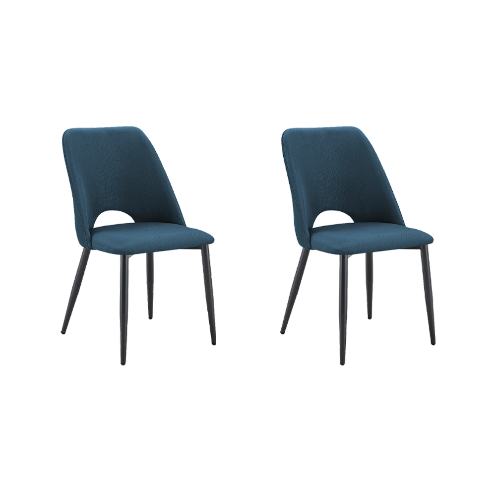 Combo para Sala Pare, Incluye Mesa Redonda de Vidrio y 2 Sillas