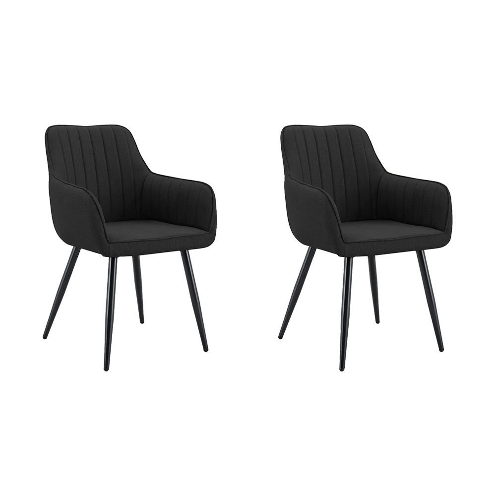 Combo para Sala Kristal, Incluye Mesa Redonda de Vidrio y 2 Sillas