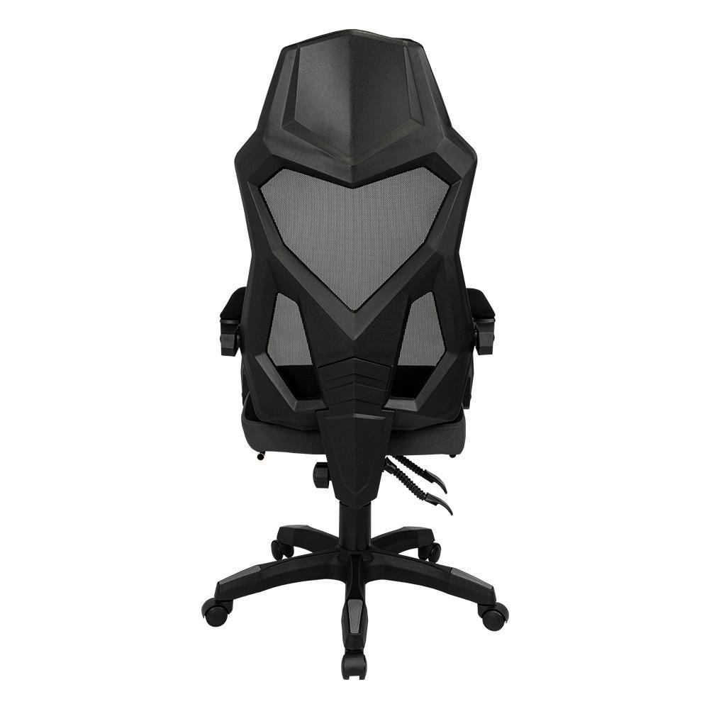 Silla Gamer Optimus Negro, con Cómodo espaldar y ruedas de nailon