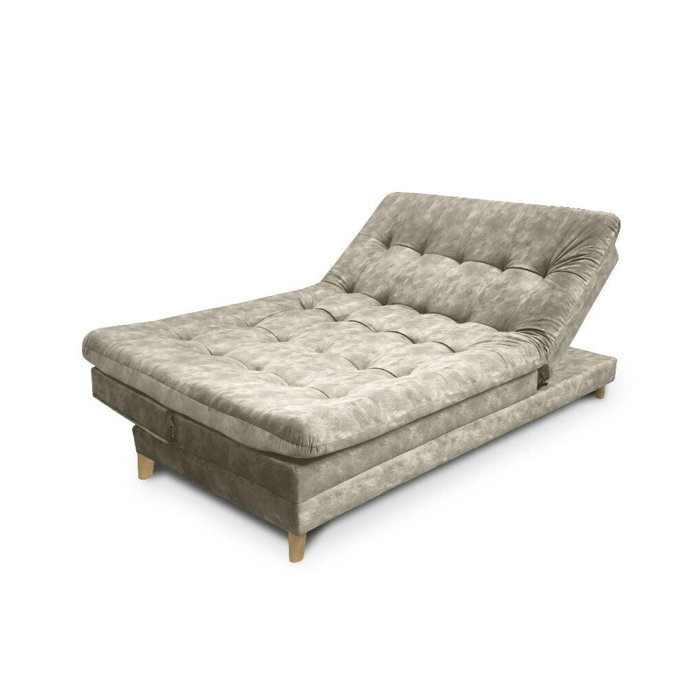 Sofa cama 5 posiciones Agassi Tela Camel - Incluye Cojines