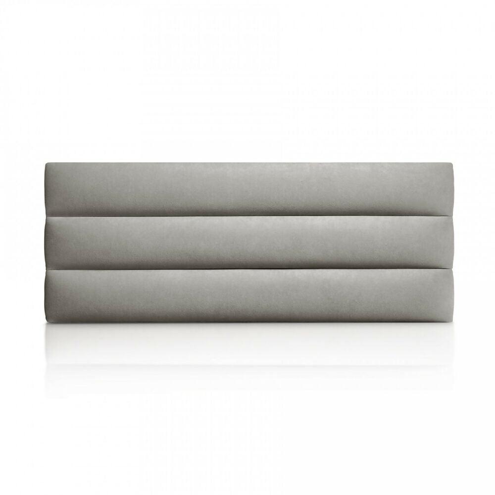 Cabecero Boston King Gris