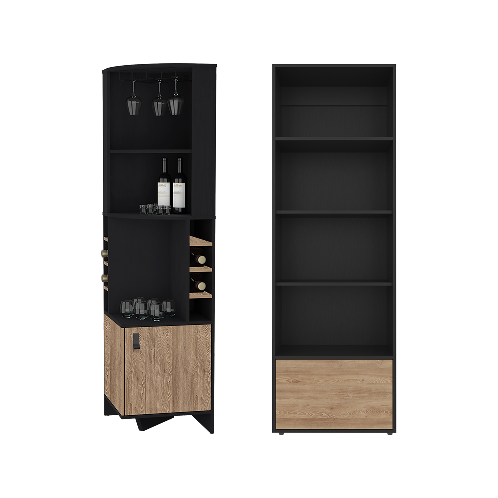 Combo para Sala Aluvik, Incluye Biblioteca y Bar