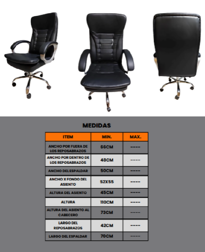 Silla Gerencial Berlin