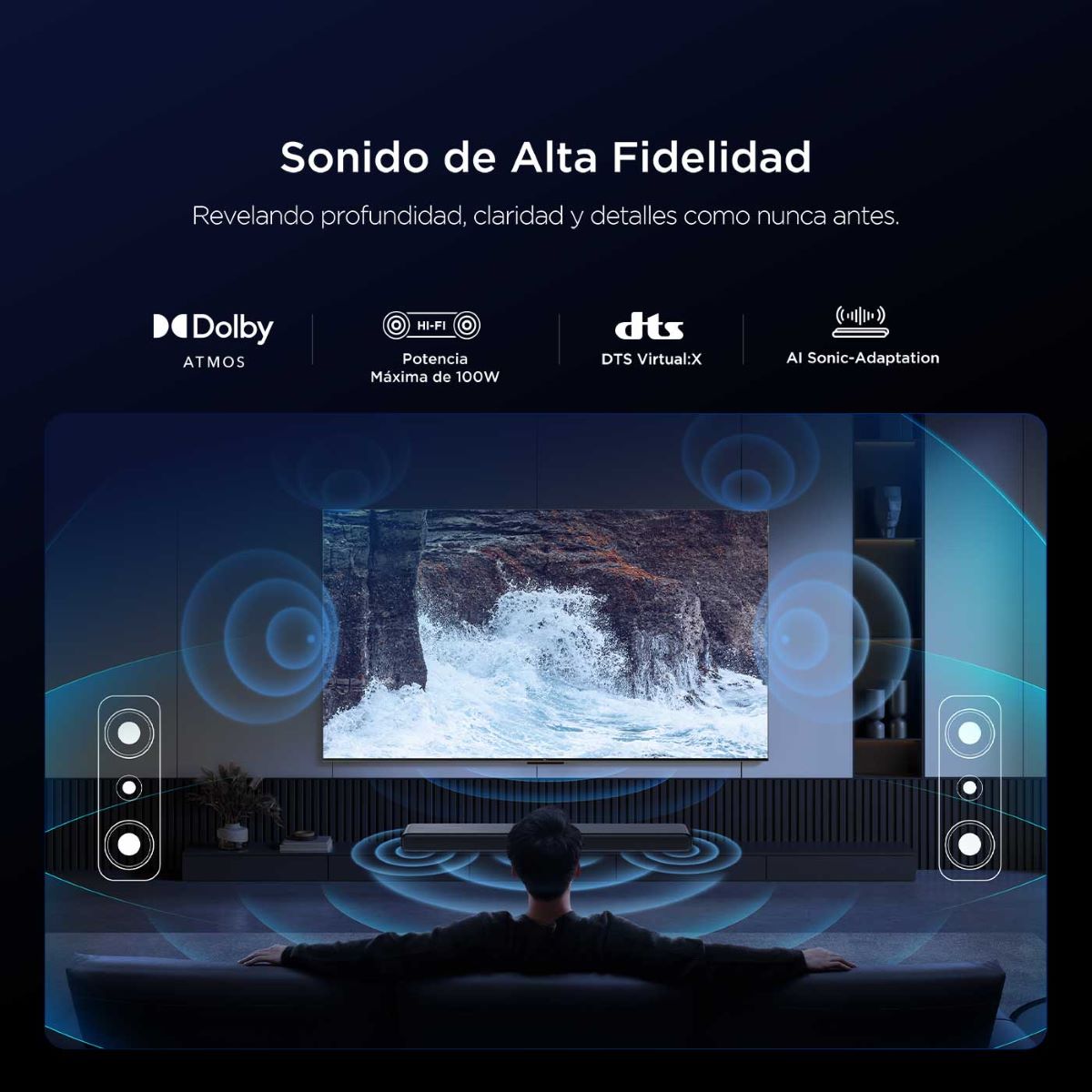 Barra de Sonido TCL S45h